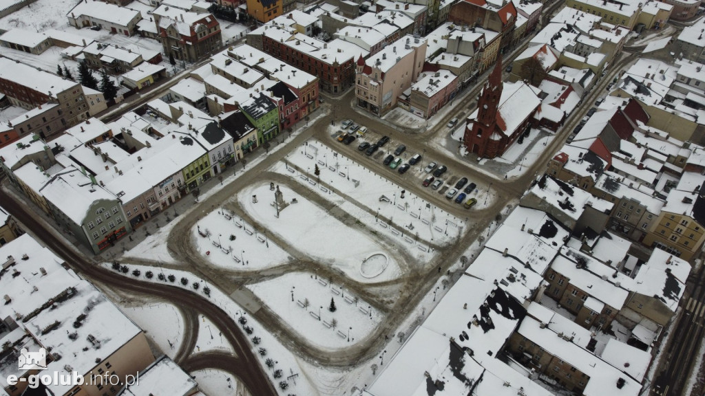 Wąbrzeźno z lotu ptaka